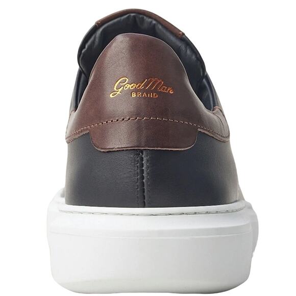 The Good Man Sneakers Legend London Nappa Leather Black Dark Vachetta 11.5 NIB - Picture 3 of 7